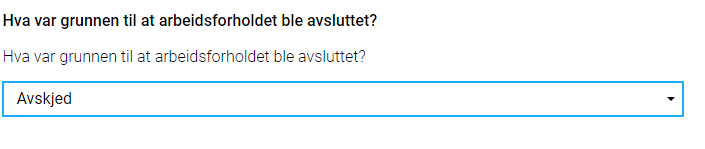 Dropdown - default look