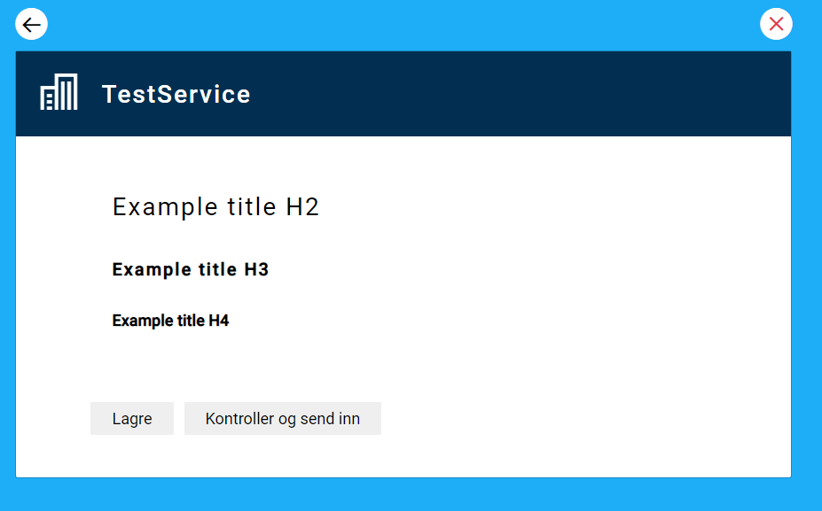 Title component - default look